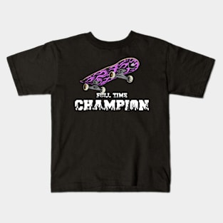 Full Time Champion Kids T-Shirt